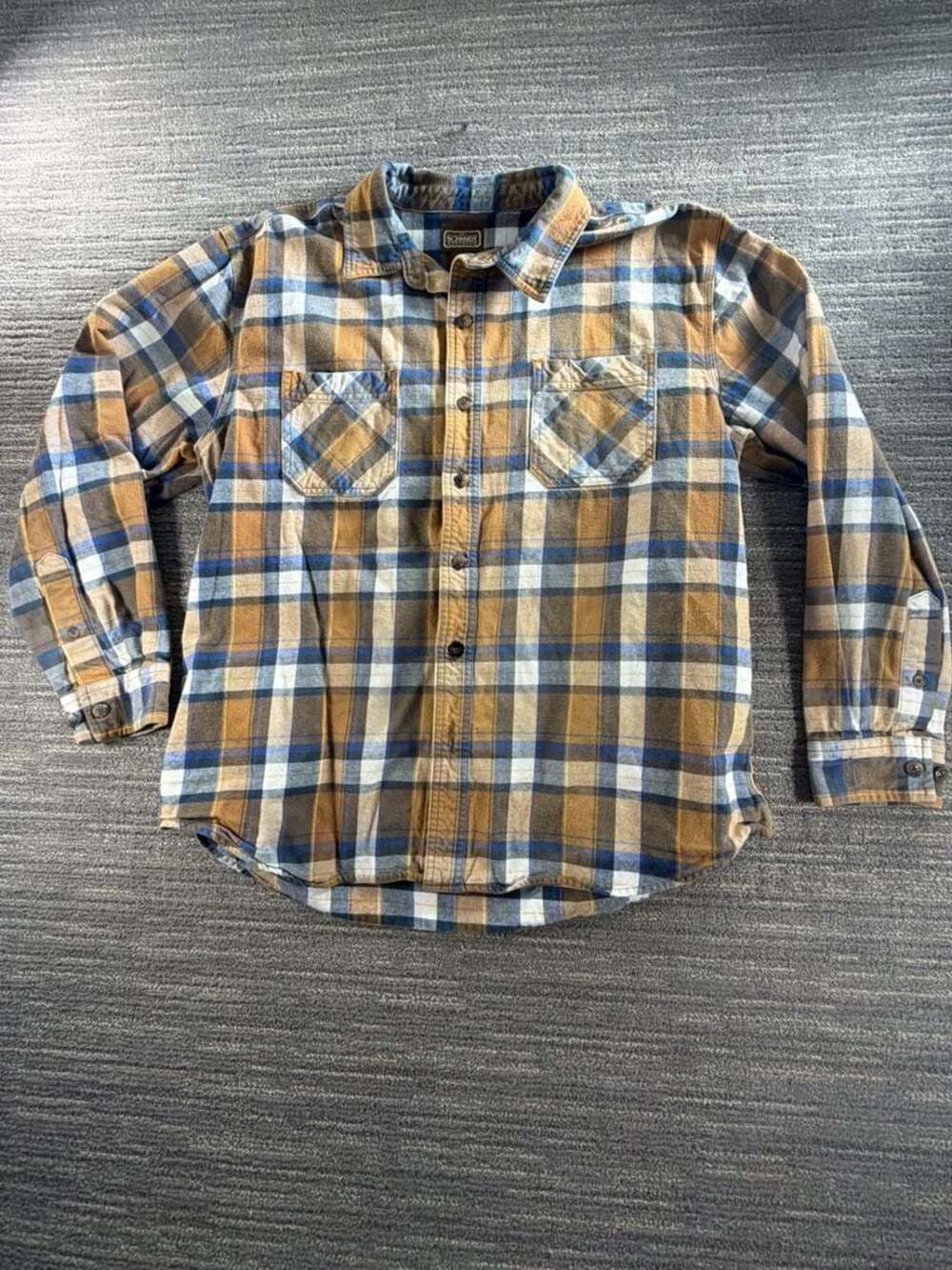 C.E. Schmidt Workwear Men's Plaid Flannel Shirt Size XL